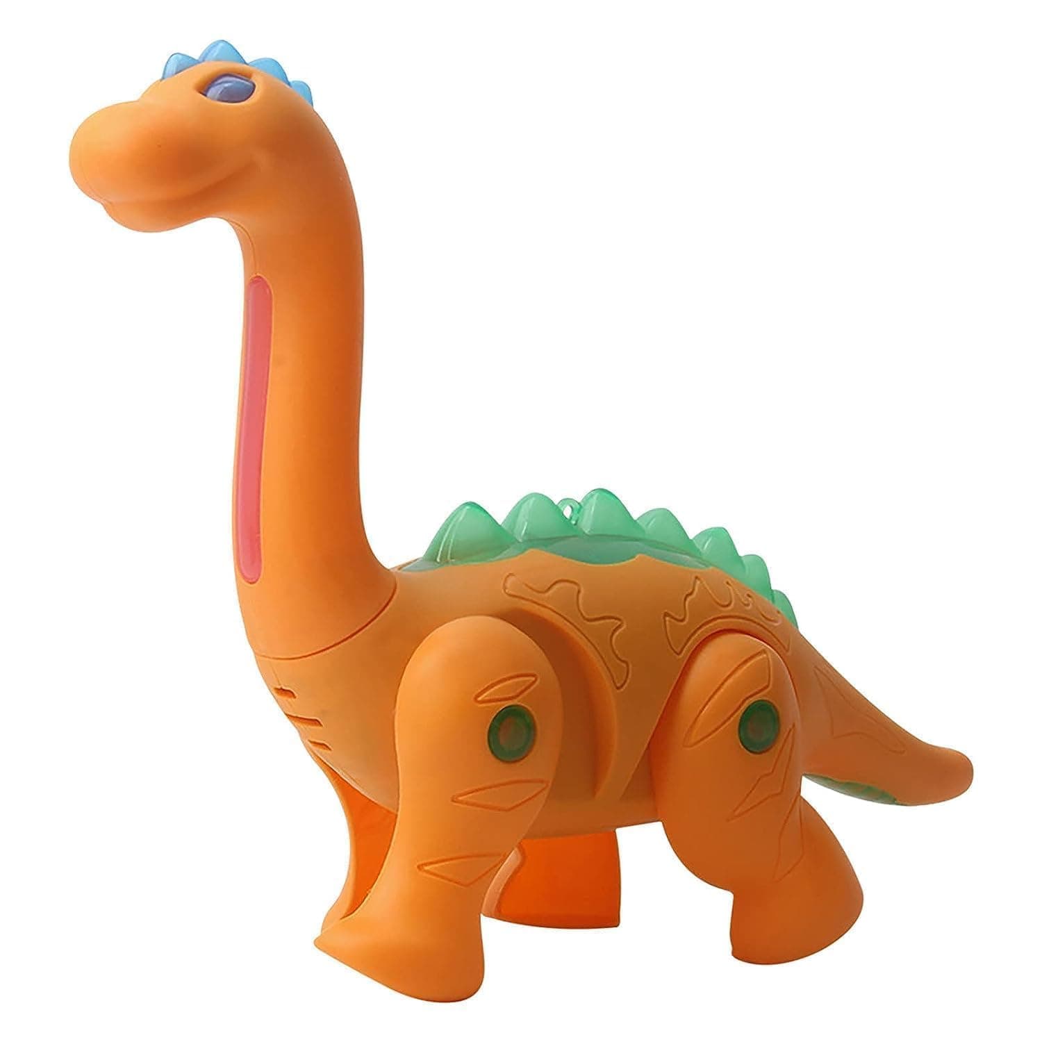 Walking Pet Electric Dinosaur Toy with Colorful LED Light and Musical Sound, Attractive light and realistic dinasour (Batteries not included) — view 4