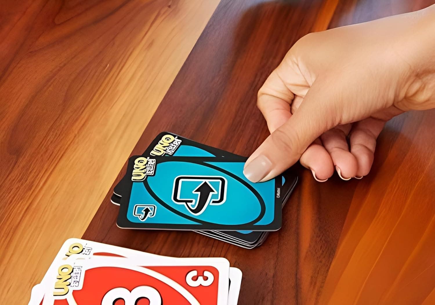 New U|N|O Flip Card Game for Age 7+ Years for 2-5 Players | Card Game | Playing Card Set — view 16