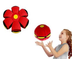 Flying Ball Toy, Flying orb Ball, UFO Magic Ball for Kids, Flying Saucer Ball, Interactive Flying Saucer Toy, Pet Training Toy with LED Light, Air Hover Football Shock Proof