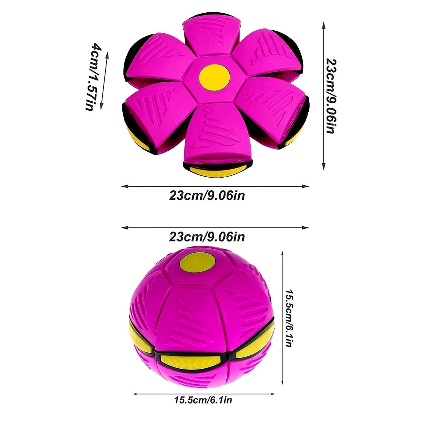 Flying Ball Toy, Flying orb Ball, UFO Magic Ball for Kids, Flying Saucer Ball, Interactive Flying Saucer Toy, Pet Training Toy with LED Light, Air Hover Football Shock Proof — view 16