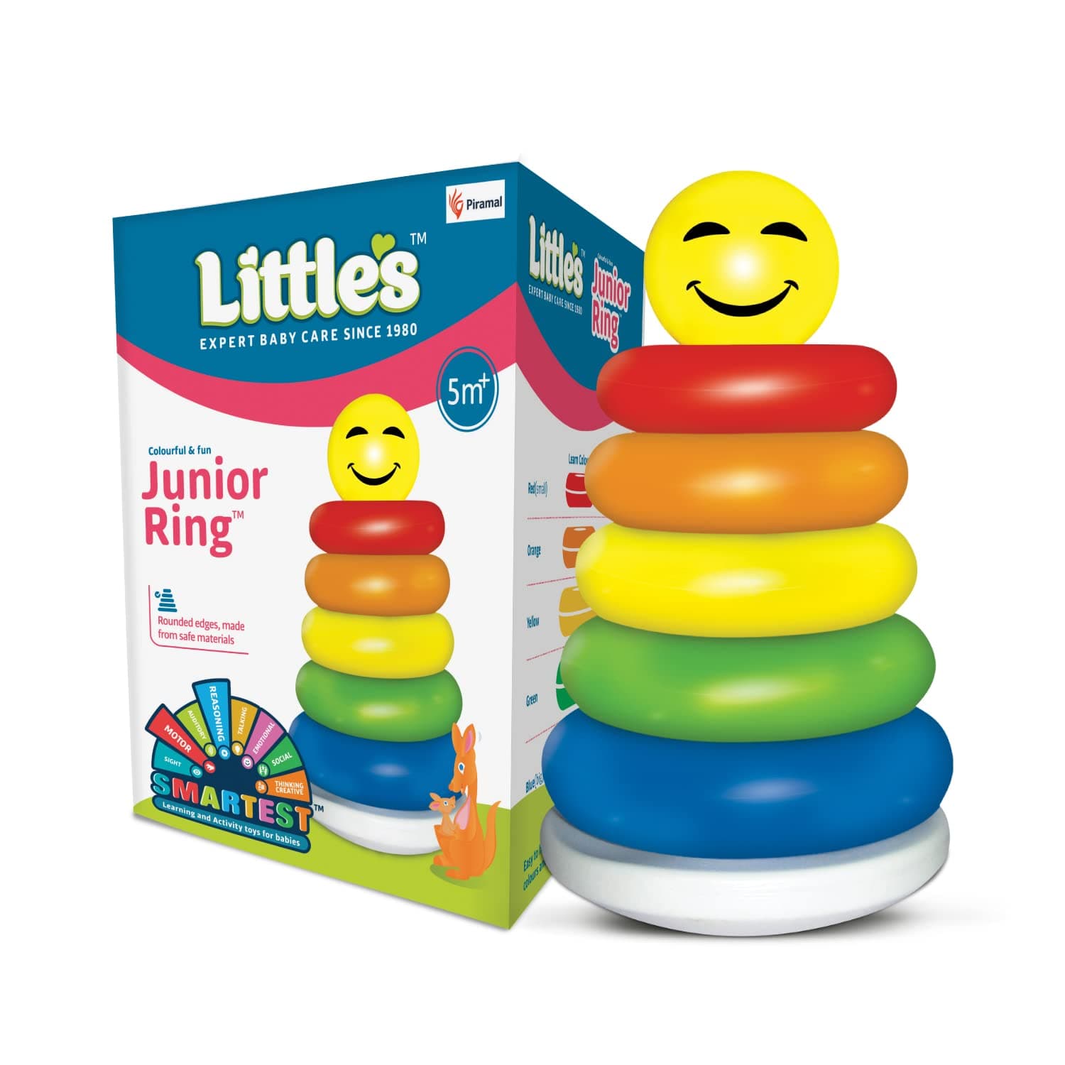 Little's Junior Ring Stacking Toys for Kids With 6 rings — view 8