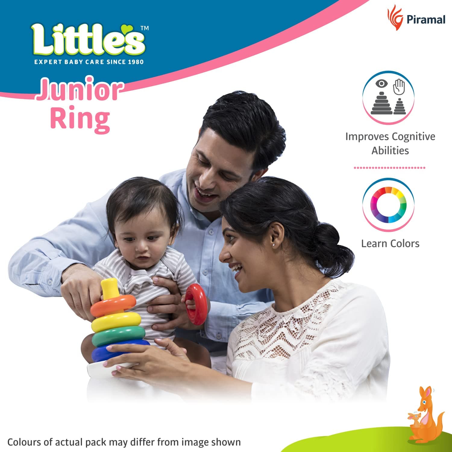 Little's Junior Ring Stacking Toys for Kids With 6 rings — view 11