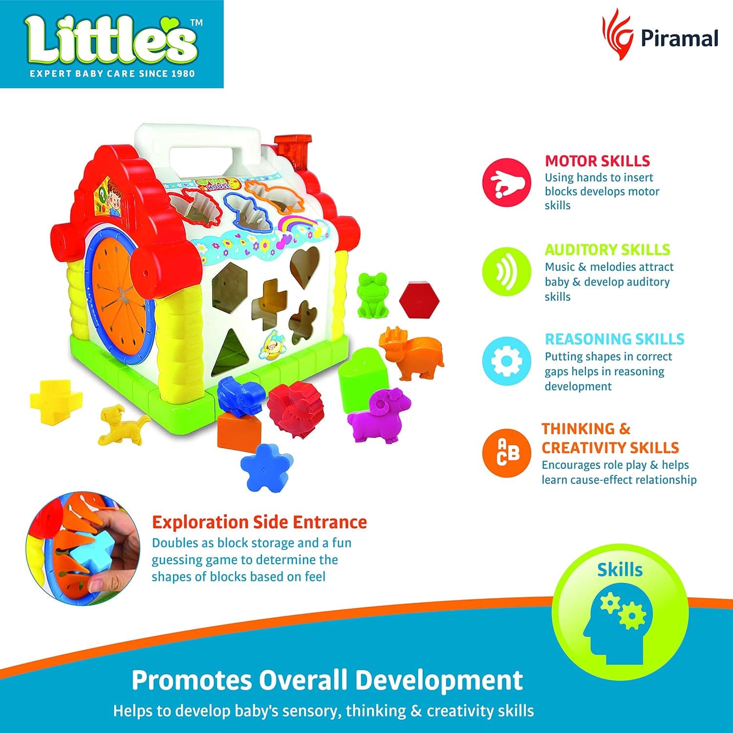 Little's Junior Ring Stacking Toys for Kids With 6 rings — view 20
