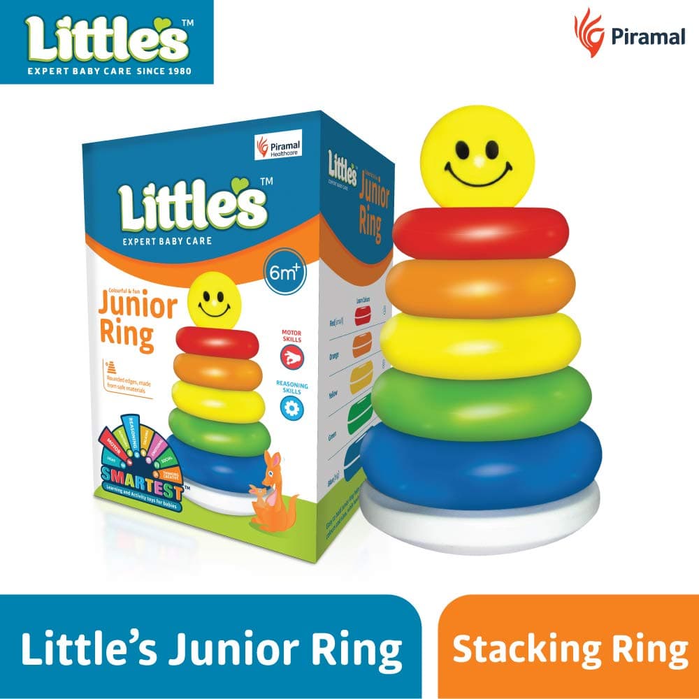 Little's Junior Ring Stacking Toys for Kids With 6 rings — view 22