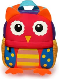 Owl Toddler Backpack Baby Boys Girls Kindergarten Pre School Bags Cute Neoprene Cartoon Backpacks for Kids