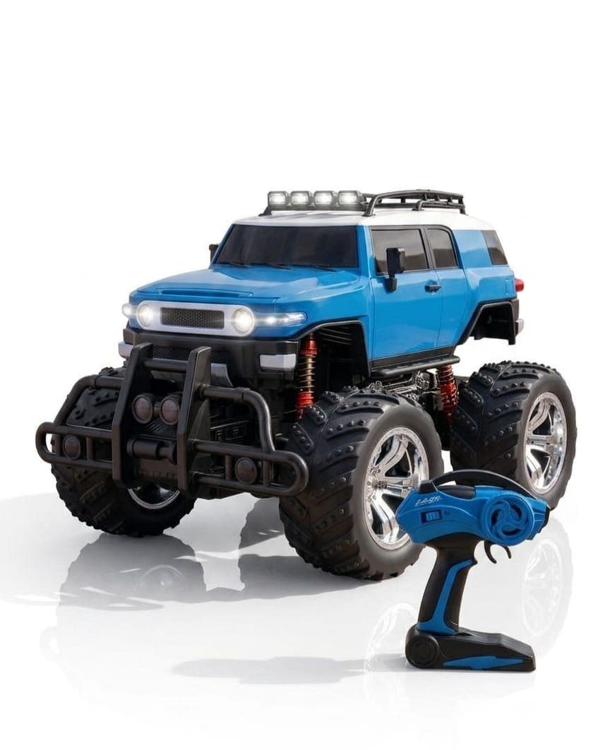 KIDOYZ RC High-Speed Off-Road Remote Control SUV – 2.4GHz All-Terrain Monster Truck with Shock Absorbers for Kids (Ages 6+)