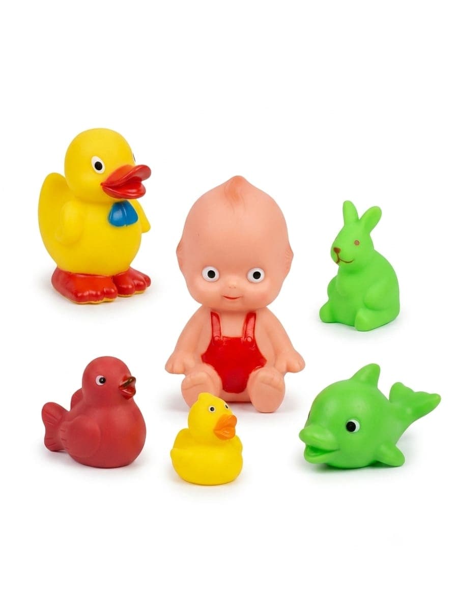 KIDOYZ Soft Baby Chu Chu Squeeze Toys for Babies (Pack of 6) – Safe & Non-Toxic Infant Bath Toys (18-Set Box Pack) — view 2
