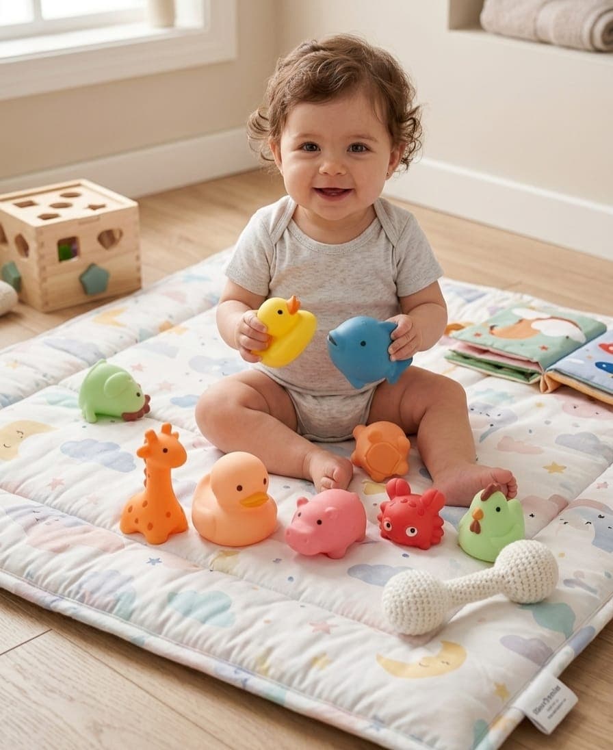 Kidoyz Animal Safari Squad – 12 Pcs Vinyl Squeeze Set — view 2