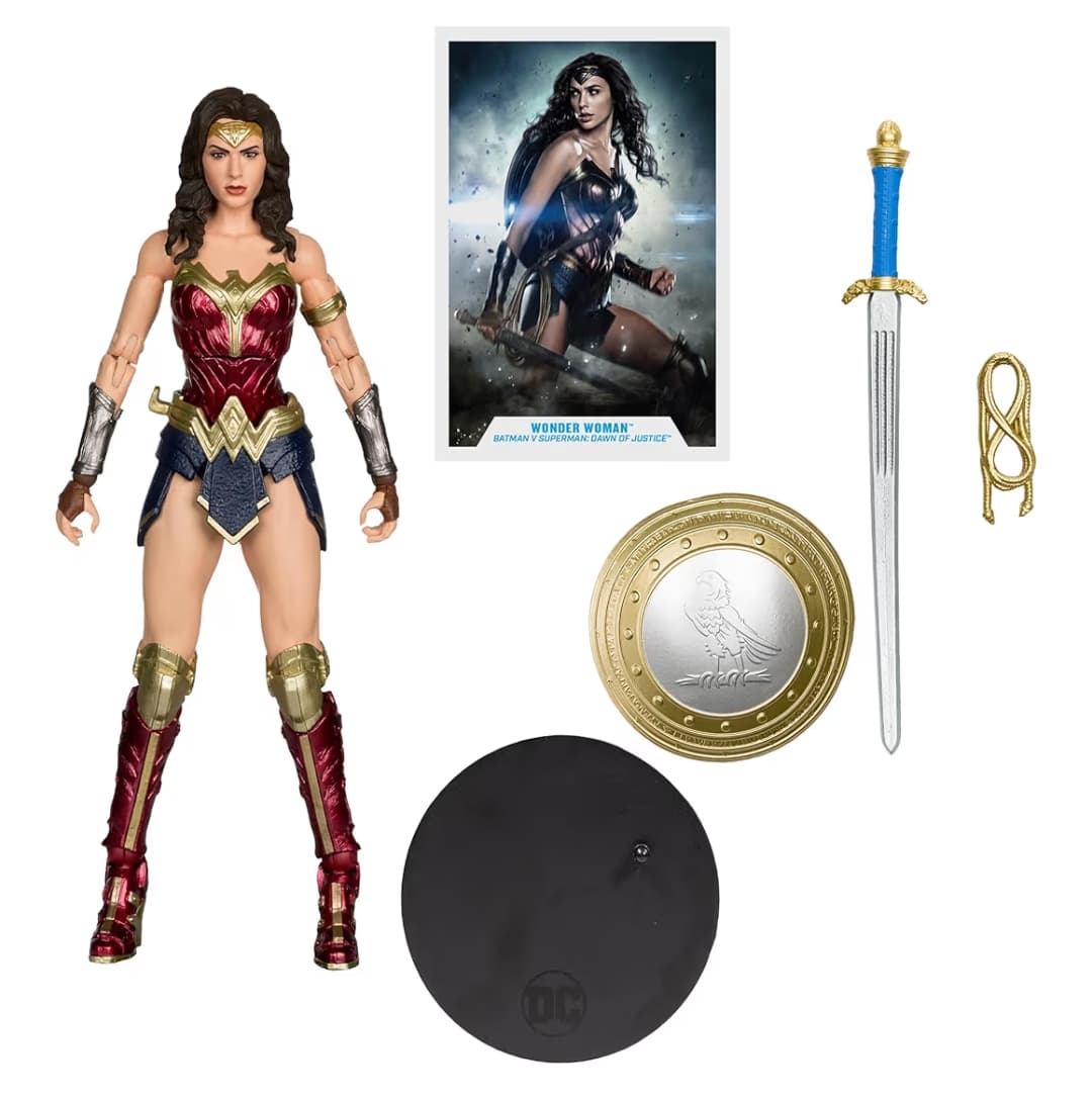 Kidoyz 7-Inch Superhero Action Figure – Wonder Woman Armor Edition — view 3