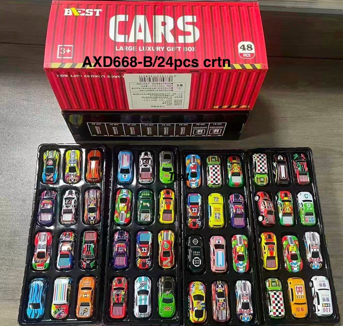 48pcs Pull Back Cars Set,Racing Car Toys,Bulk Trucks Toy Vehicles Set,Toy Cars for Kids Ages 3-8 Goodie Bag Stuffers Mini Cars Party Favors for Kids Boys and Girls — view 4