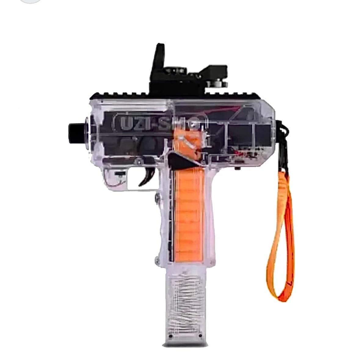 Uzi-SMG Foam Dart Blaster Toy Gun for Kids – Battery Operated Automatic Soft Bullet Gun with Rapid Fire, Magazine & Realistic Sound — view 3