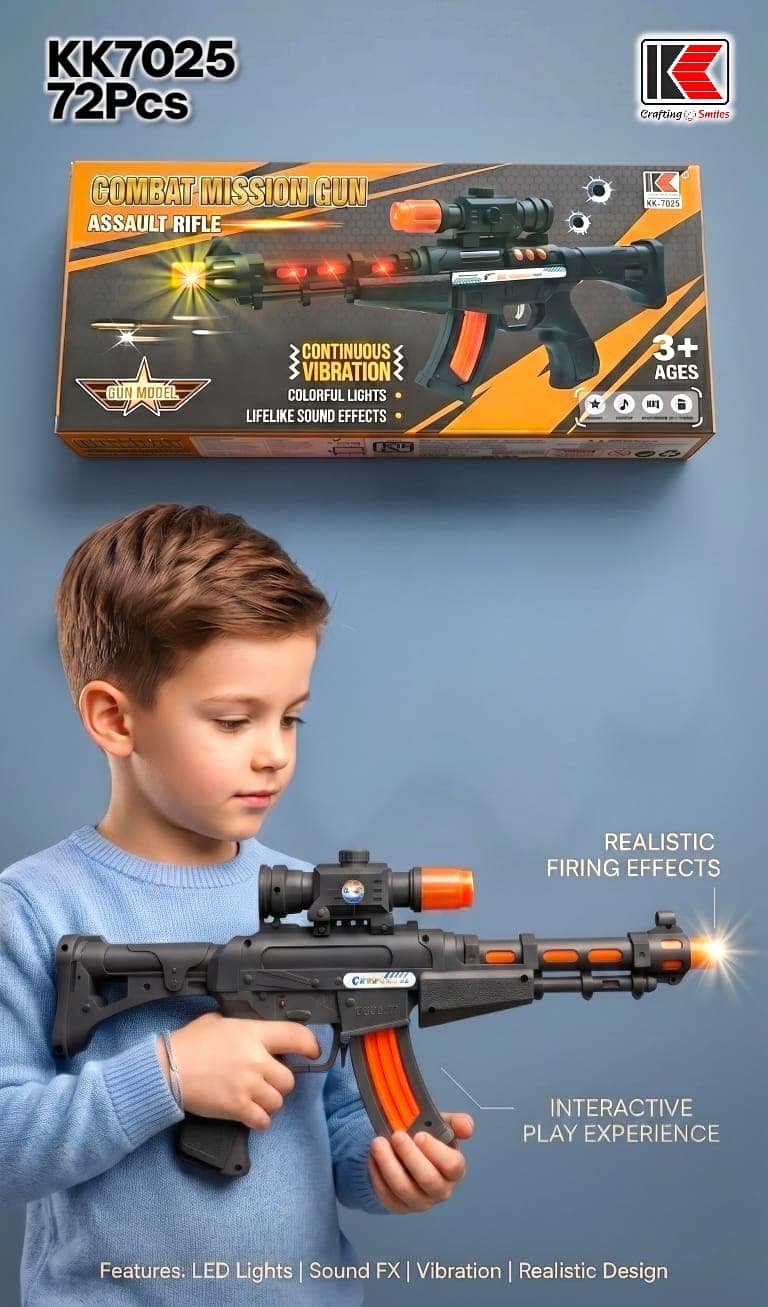 Kidoyz Combat Mission Gun Toy for kids — view 2