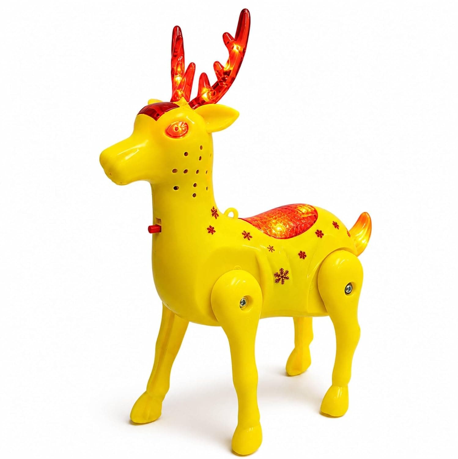 Sika Deer Walking Toy for Kids 12+ Months | Battery Operated Electronic Deer Toy with Music, Flash Lights, & Moving Legs — view 3