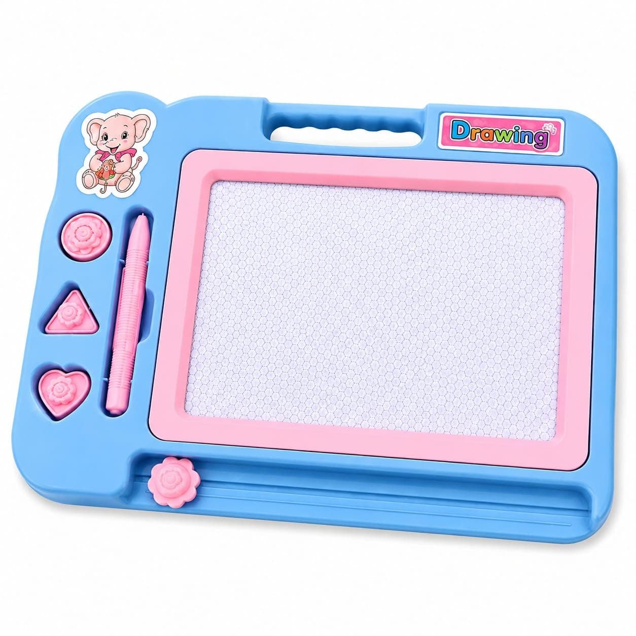 Kidoyz Magic Slate Drawing Board for Kids | Erasable Writing & Doodle Pad with Stylus Pen | Reusable Learning Board for Drawing, Writing & Early Education