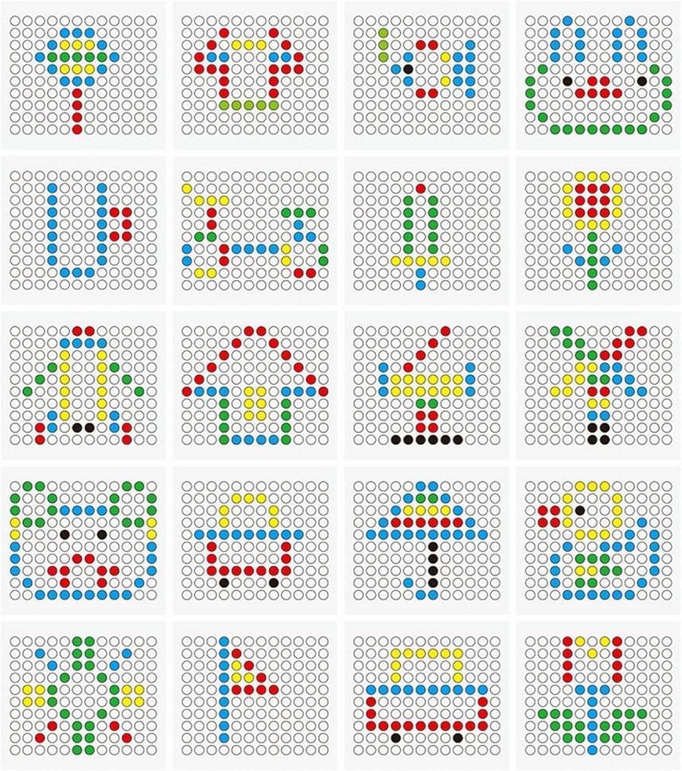 Kidoyz Magnetic Drawing Board – 80 Bead Magnetic Pen Board | Educational Activity Toy for Toddlers & Preschool Kids (3+ Years) — view 3