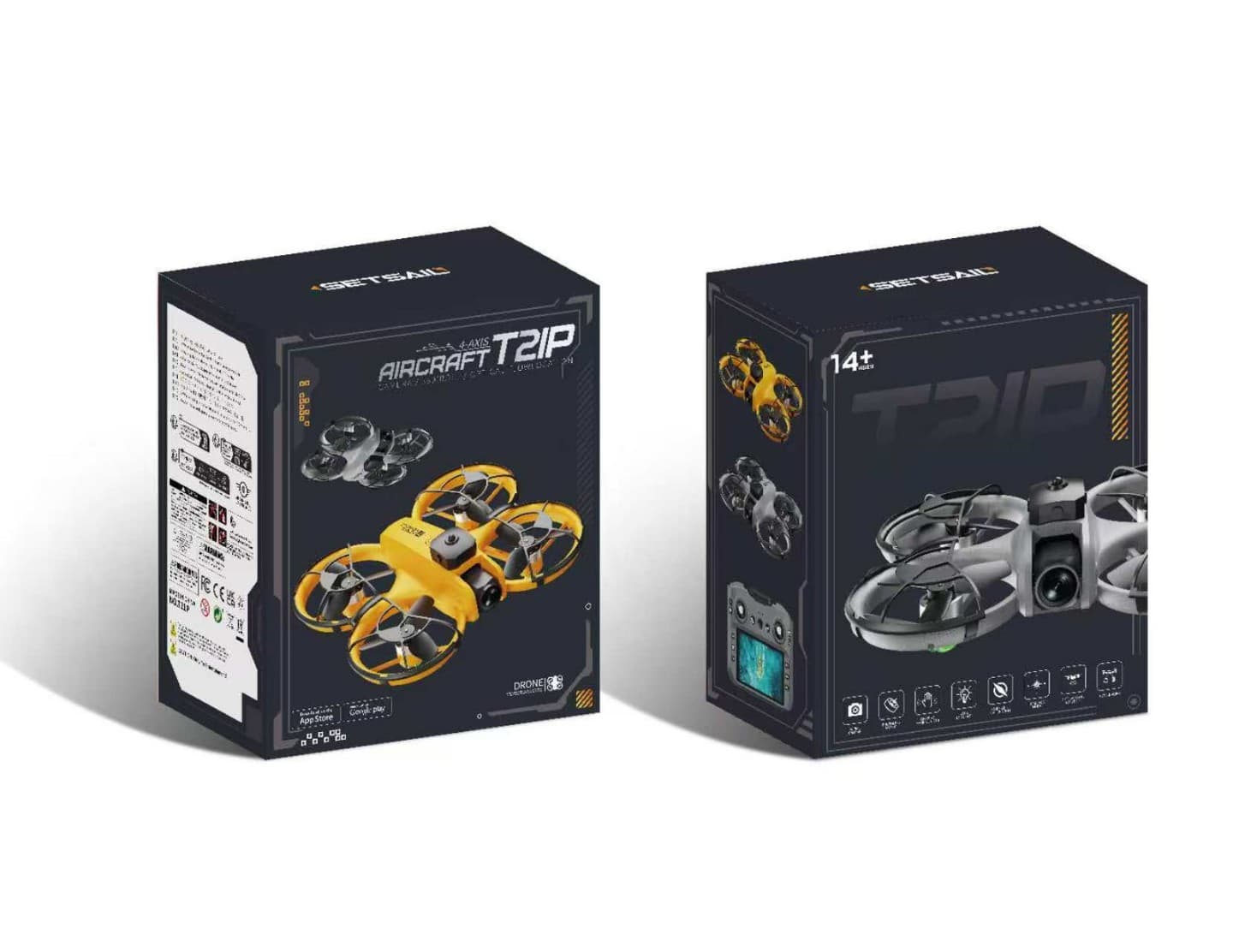 Kidoyz T21P Camera Drone for Kids,Camera, Display Remote Control, Beginner RC Drone for Boys and Girls