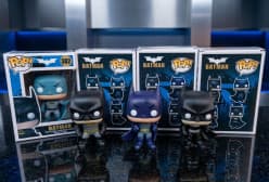 Batman Collectible Figure Set | Pop-Style Mini Figures in Display Boxes | Random 1 Pcs