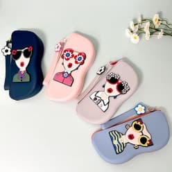 Cute Cartoon Silicone Sunglasses Case