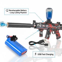Automatic Electric Water Gel Ball Blaster Toy Set.