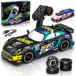 RC High-Speed Drift Car Big Size 40 KMPH with Speed Control | 2.4GHz Racing Remote Control Car with Lights | Ages 6+