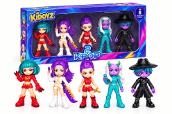 K-Pop Demon Hunters 2 Figures Set (5 Pcs) | Collectible Action Figures Window Box for Kids