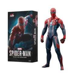 Spider-Man Velocity Suit 1:10 Scale 7 Inch 18 cm Action Figure | Poseable Collectible Superhero Figure