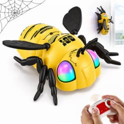 Bee Wall Climbing RC Vehicle With Cool LED Lights & Sound | 3 Modes Remote Control Toy | Walls, Floors & Ceilings | Ages 6+ | Color As Per Stock
