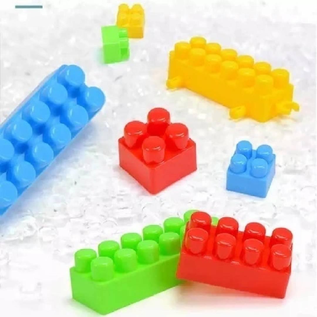 100+Pcs DIY Building Block Puzzle Educational Learning Toy  (Multicolor)