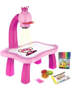 Drawing Projector Table for Kids, Trace and Draw Projector Toy (Multicolor)