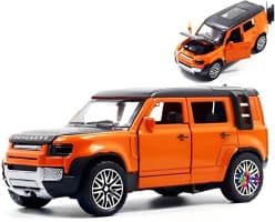 32 Scale Alloy Die-Cast Metal SUV Car Toy for Kids - Open Door & Pull Back