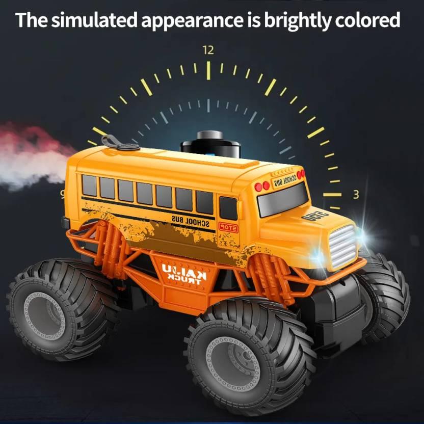 Big 1:16 Scale RC Monster Truck Spray All Terrain Stunt Racing Car  (Multicolor)