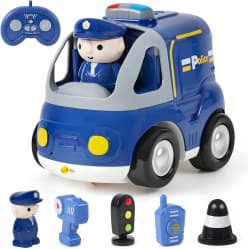 Kidoyz Four Way Interactive RC Cartoon Police Car