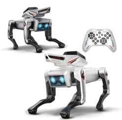 KIDOYZ Interactive AI Smart Robot Dog – Programmable STEM Toy Puppy with Gesture Control, Obstacle Avoidance, Dance Routines & Water Bullet Shooting