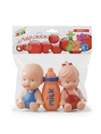 Kidoyz Tiny Bottle Squad – Vinyl Chu-Chu Toy Set