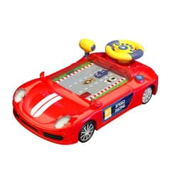 Spacecraft Driving Simulator | Racing Adventure Car Toys with Steering Wheel | Interactive Steering Wheel Toy with Music and Vehicle Sound Effects, Driving Games