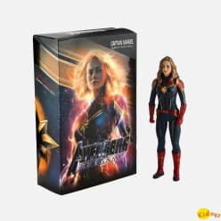 Kidoyz Captain Marvel Action Figure 7 Inch | Superhero Character Toy for Kids & Collectors | Marvel-Inspired Cosmic Power Figure