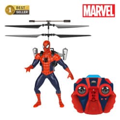Kidoyz RC Spider-Man Flying Toy, Remote Control Superhero Flying Aircraft for Kids
