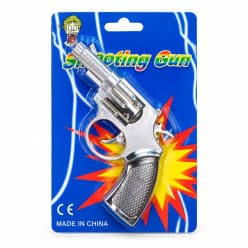Funny Electric Shock Revolver Pistol Toy – Hilarious Gag Gift & Novelty Prank Toy for Parties, Birthdays, and April Fool's Day (Ages 14+)