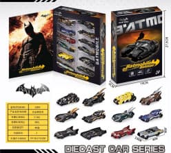 Batman Batmobile Die-Cast Car Set | 12 Pcs Collector Gift Box | China Item | Limited Stock