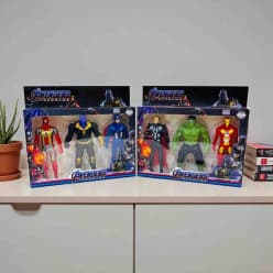 Avengers Action Figures Set of 3 | Superhero Toys for Kids