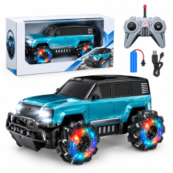 RC Big Size Drift Car with Smoke & Light-Up Tyres | Remote Control Car for Kids