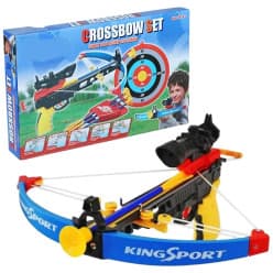Kids Crossbow Set with Target Board & Suction Darts | Archery Toy Set