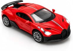 Kidoyz Bugatti Die-Cast Metal 1:36 Scale Toy Car | Small Alloy Model Car | Collectible Car Toy for Kids | Color As Per Stock
